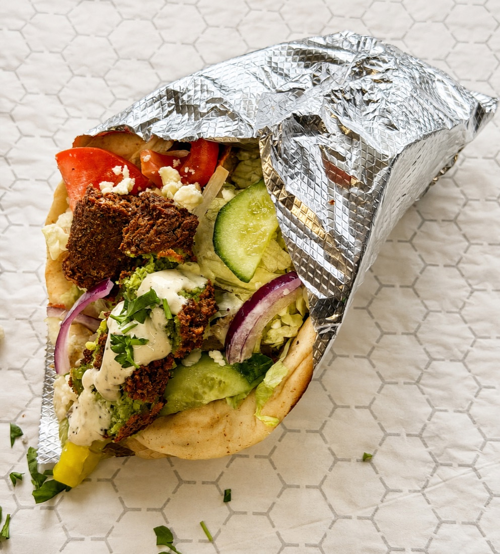 Falafel wrap