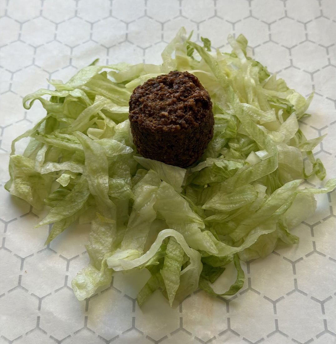 Crispy falafel