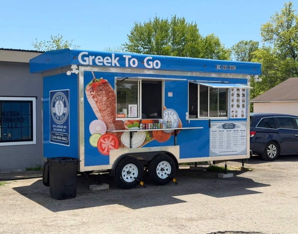 The Greek To Go food trailer
